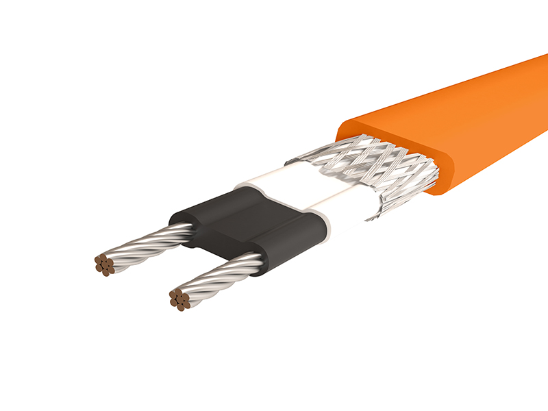 Cable calefactor autorregulable de alta temperatura SRZ